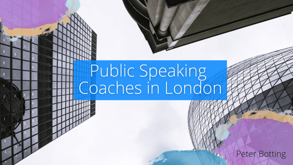 puiblic speaking coach in london